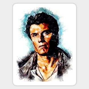 Dark Angel Jack Caine Movie Watercolor Portrait Magnet